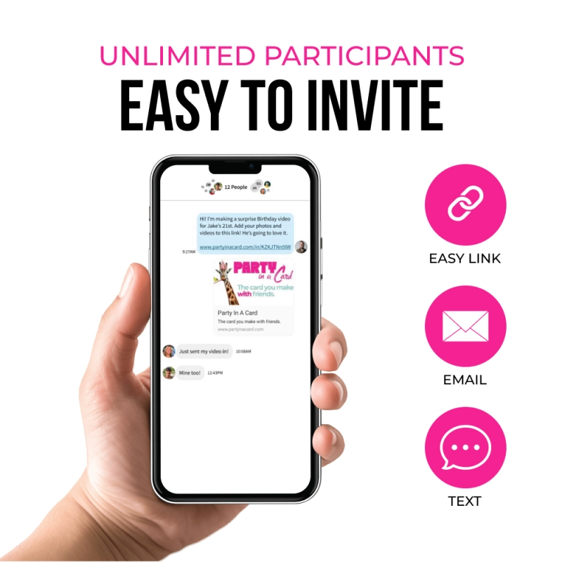 Unlimited participants